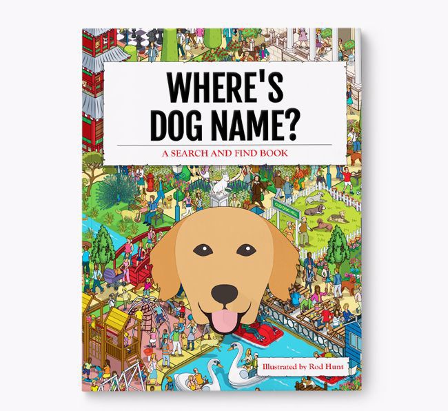 Personalized Where's {dogsName} Book